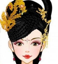 吃瓜少女古代头饰,头饰中的时尚密码
